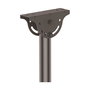 StarTech.com Soporte de Techo para TV, Movimiento Total, VESA 200x200 a 600x400 mm, Mástil Ajustable 56-91 cm, para Pantallas de 32" a 75" hasta 50 kg, Negro, Acero