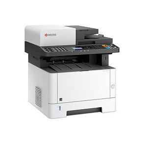 Kyocera ECOSYS M2635dn - Impresora Laser Multifunción A4 Blanca y Negra, 35 ppm, Doble Cara Automático, Escáner a Color, Fax, Wi-Fi, Con Cartucho TK-1150 Incluido