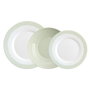 Luminarc Juego de vajilla Romantic Paradise Verde 12 piezas