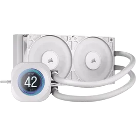 Corsair Nautilus 240 RS LCD Sistema de refrigeración líquida todo en uno 12 cm Blanco CW-9061032-WW
