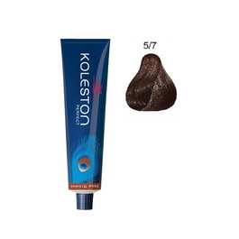 Koleston Perfect, Tinte permanente para el cabello, 5/7 Light Brown Brown, 60 ml