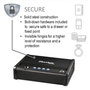 Master Lock MLD08EB Caja Fuerte Biométrica Compacta Negra