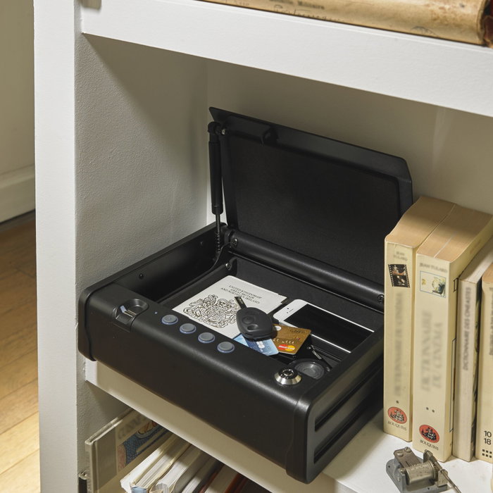 Master Lock MLD08EB Caja Fuerte Biométrica Compacta Negra Master Lock MLD08EB Caja Fuerte Biométrica Compacta Negra