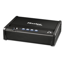 Master Lock MLD08EB Caja Fuerte Biométrica Compacta Negra