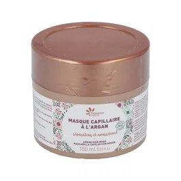 Fleurance Nature Mascarilla Capilar de Argán 150 ml - Nutre y Repara - Certificación Cosmos Organic - Apto para Veganos