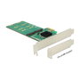 DeLOCK 89588 Tarjeta PCI Express con 4 Puertos M.2 Key B Internos para SATA, Formato Low Profile, PCIe 2.0, Compatible con Windows 10/8.1/7
