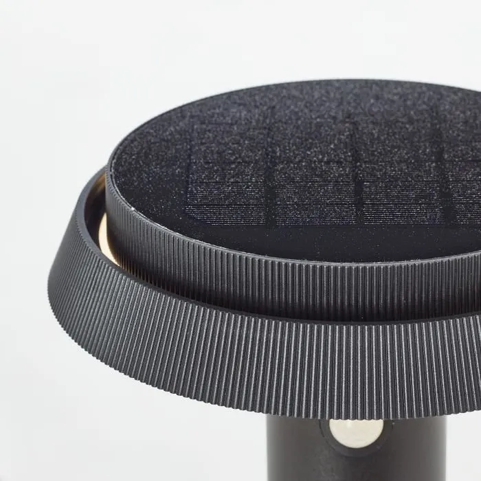 Brilliant BRI4004353437830 Terminal de exterior LED y solar con detector de movimiento, metal y plástico, 4 W, Negro Brilliant BRI4004353437830 Terminal de exterior LED y solar con detector de movimiento, metal y plástico, 4 W, Negro