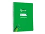 Liderpapel Cuaderno Espiral A5 Pautaguía 40 Hojas 75g Cuadro Pautado 5mm Tapa Blanda Color Verde