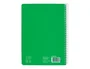 Liderpapel Cuaderno Espiral A5 Pautaguía 40 Hojas 75g Cuadro Pautado 5mm Tapa Blanda Color Verde