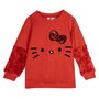 Cerdá Sudadera Cotton Brushed Hello Kitty Talla 8 Años Color Rojo