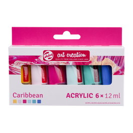 Talens Art Creation Set acrílico Caribbean 6 x 12 ml