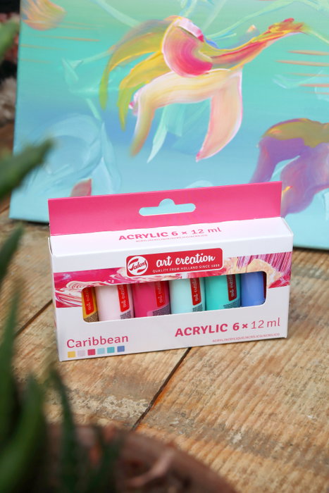 Talens Art Creation Set acrílico Caribbean 6 x 12 ml