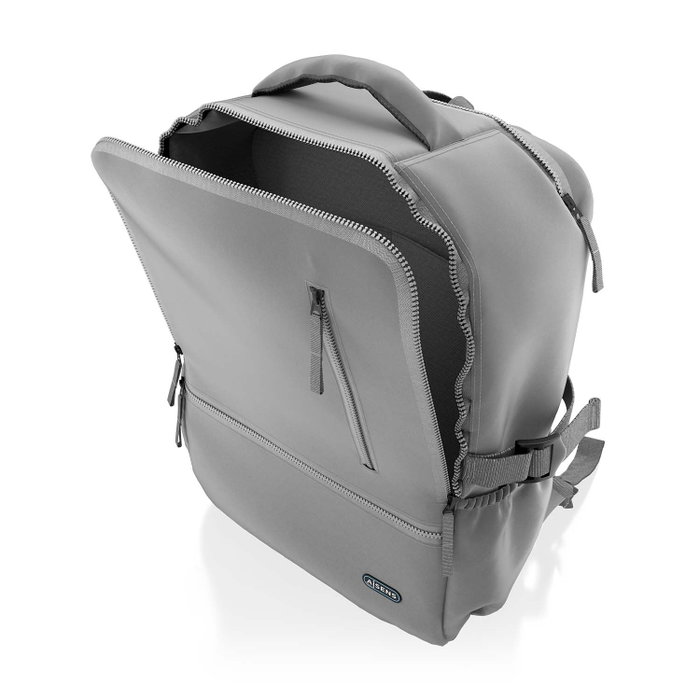 Aisens Mochila Deportiva Repelente al Agua para Portátil 15,6 Pulgadas, Gris ASBG-BP087-GR