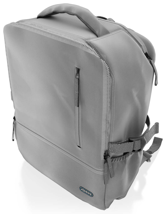 Aisens Mochila Deportiva Repelente al Agua para Portátil 15.6, Gris