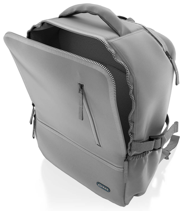Aisens Mochila Deportiva Repelente al Agua para Portátil 15.6, Gris