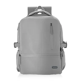 Aisens Mochila Deportiva Repelente al Agua para Portátil 15,6 Pulgadas, Gris ASBG-BP087-GR