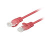 LANBERG Patch cord Cat 6 F/UTP 1m rojo RJ45