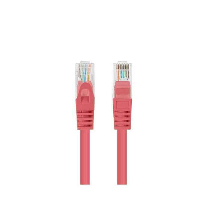 LANBERG Patch cord Cat 6 F/UTP 1m rojo RJ45