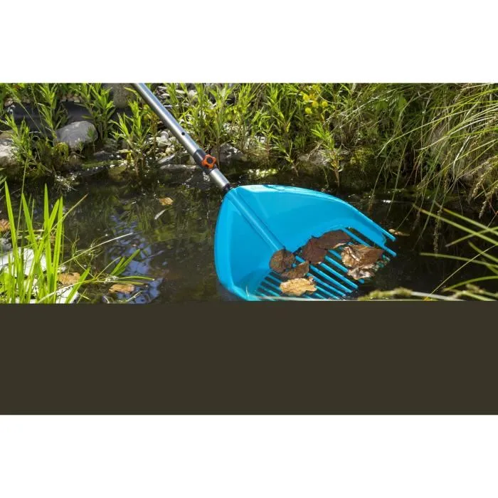 Gardena Combisystem Rastrillo de pala 3 en 1 Negro y azul