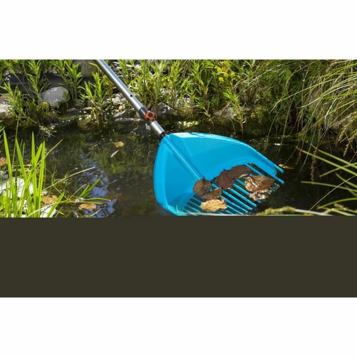 Gardena Rastrillo de pala 3 en 1 Combisystem - Negro y azul Gardena Rastrillo de pala 3 en 1 Combisystem - Negro y azul