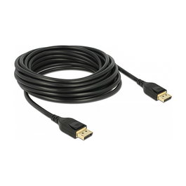 DeLOCK 85658 Cable DisplayPort 1.4 8K 60 Hz 1 m, 7680x4320 Pixeles, 32.4 Gbit/s, Negro, DP 8K Certificado