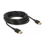 DeLOCK 85658 Cable DisplayPort 1.4 8K 60 Hz 1 m, 7680x4320 Pixeles, 32.4 Gbit/s, Negro, DP 8K Certificado