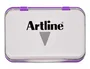 Artline Tampon nº00 Violeta Metálico 40x63 mm Almohadilla para Sellos de Alta Calidad y Duración