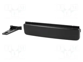 ACV Bastidor de montaje de radio 1 DIN para Ford y Jaguar, negro