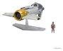 Jazwares Star Wars Vehículo Mediano Fiend Fighter con Star Navigator 13 cm