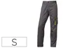 Deltaplus Pantalón de trabajo Panostyle gris verde cintura elástica 5 bolsillos talla S 65% poliéster 35% algodón 235 g/m²