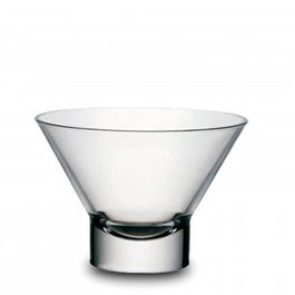 Bormioli Ypsilon Copa Helado Vidrio - Copa h 90 mm, Diámetro 130 mm, Capacidad 38 cl (Set de 12)
