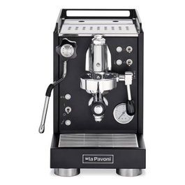 La Pavoni LPSMCB01EU Máquina de espresso New Mini Cellini negra Schwarz