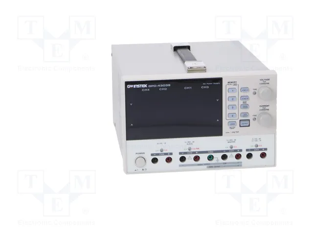 GW INSTEK GPD-4303S Fuente de alimentación de laboratorio programable multicanal GW INSTEK GPD-4303S Fuente de alimentación de laboratorio programable multicanal