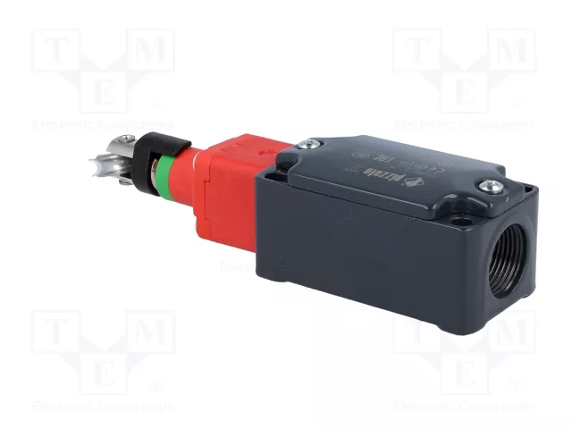 PIZZATO ELETTRICA Interruptor de seguridad de cuerda FD, unilateral, NC + NA