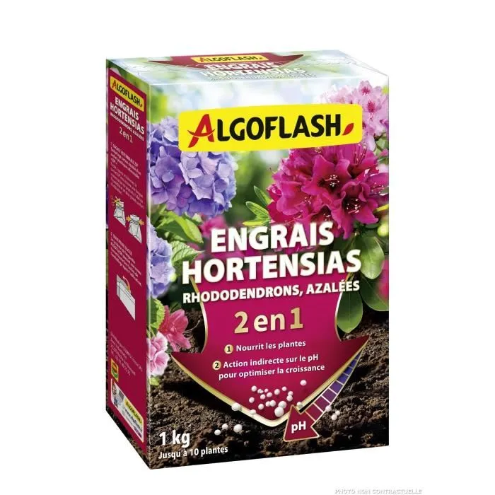 Algoflash Naturasol HORTOPH1N Fertilizante Hyesiah Rododendros Azaleas Ph Special 1kg