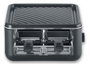 Severin Parrilla Raclette RG2360 para 4 personas, Negro
