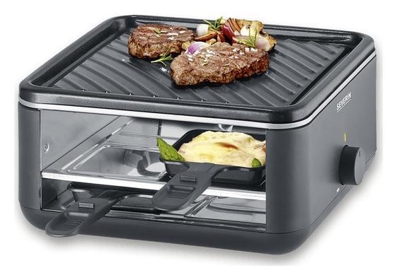 Severin Parrilla Raclette RG2360 para 4 personas, Negro Severin Parrilla Raclette RG2360 para 4 personas, Negro
