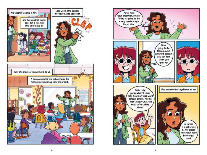 Penguin Random House Junie B. Jones se hace la chulita: El cómic