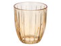 Vivalto Vaso Agua Rayas 300ml Ámbar 8.5x9.5x8.5 cm (Set de 24)