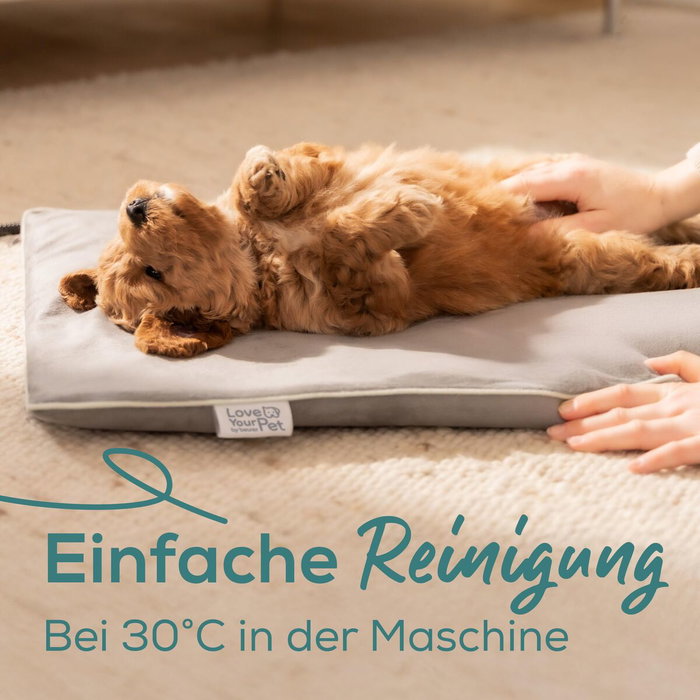 Cama eléctrica para mascotas Beurer PP210 LILLI Gris Pequeño Cama eléctrica para mascotas Beurer PP210 LILLI Gris Pequeño