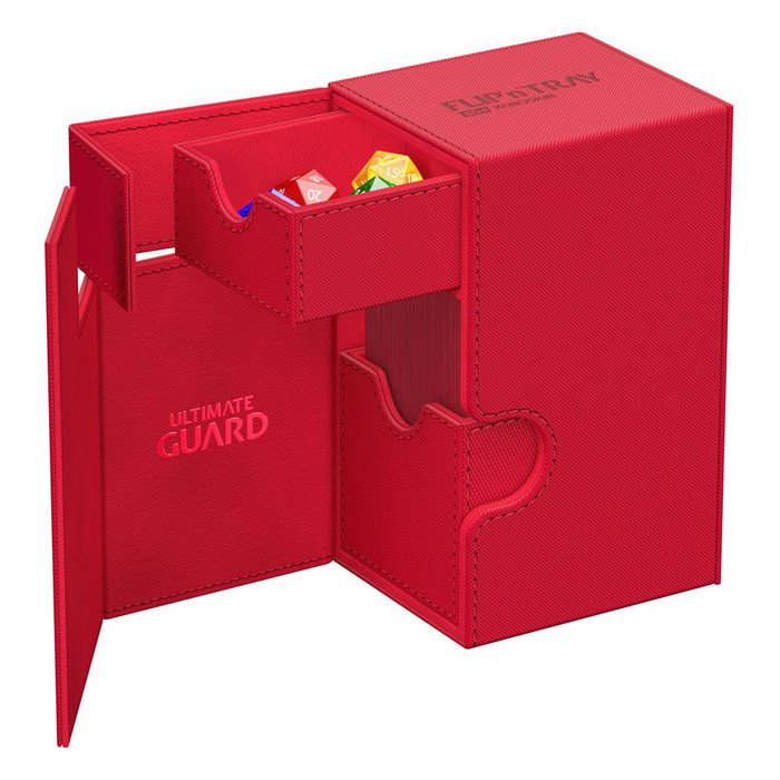 Ultimate Guard Flip'n'Tray 80+ Xenoskin - Red