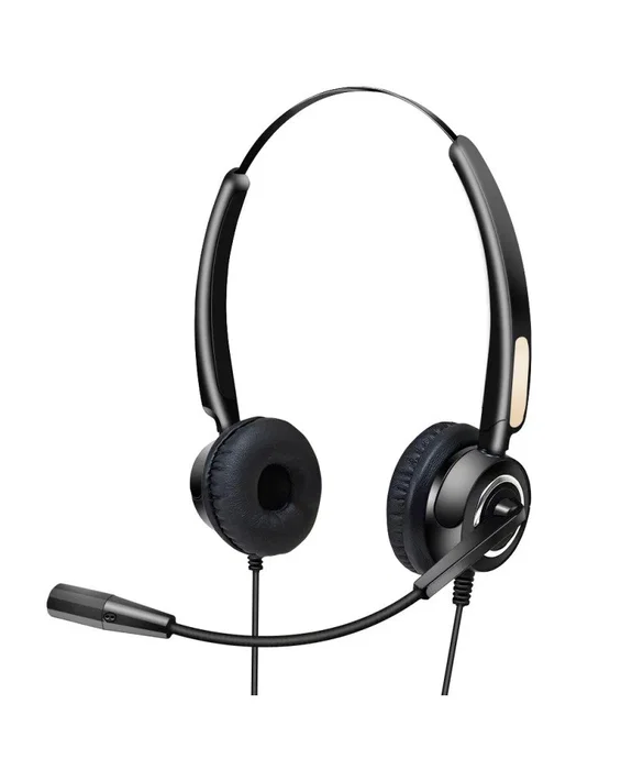 Urban Factory Auriculares USB con Control Remoto Negro