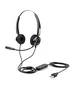 Urban Factory Auriculares USB con Control Remoto Negro