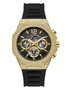 Guess GW0518G2 con correa de silicona negra y caja dorada