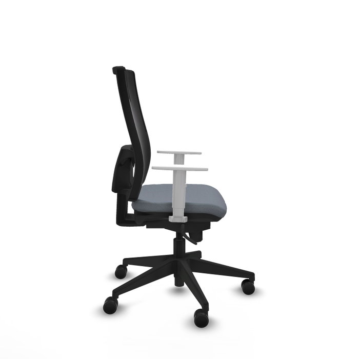 PIQUERAS Y CRESPO Silla de oficina Horna con mecanismo Sincro, Gris y Negro PIQUERAS Y CRESPO Silla de oficina Horna con mecanismo Sincro, Gris y Negro