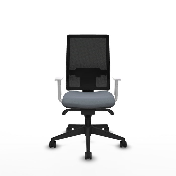 PIQUERAS Y CRESPO Silla de oficina Horna con mecanismo Sincro, Gris y Negro PIQUERAS Y CRESPO Silla de oficina Horna con mecanismo Sincro, Gris y Negro