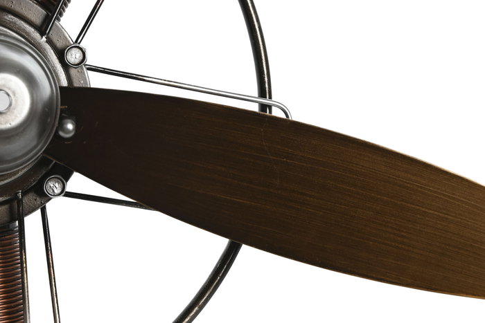DKD Home Decor Decoración de Pared Metal Hélice Marrón y Cobre DKD Home Decor Decoración de Pared Metal Hélice Marrón y Cobre