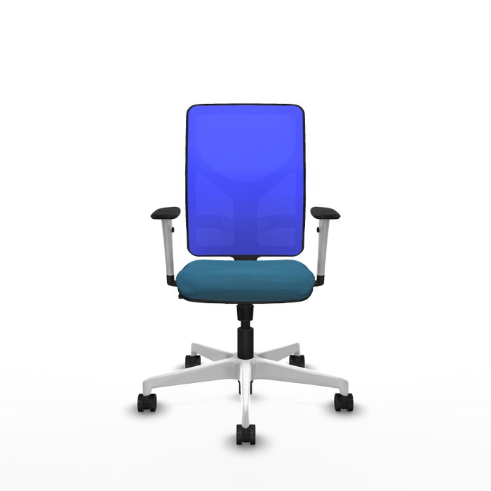 PIQUERAS Y CRESPO Silla de oficina Motilla con mecanismo Sincro Verde petróleo y Azul PIQUERAS Y CRESPO Silla de oficina Motilla con mecanismo Sincro Verde petróleo y Azul