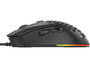 Sandberg FlexCover 6D Gamer Mouse Ratón Óptico 12800 DPI con Luces LED RGB y Cubierta Intercambiable para Gaming