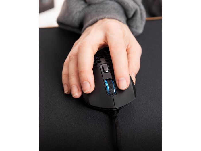 Sandberg FlexCover 6D Gamer Mouse Ratón Óptico 12800 DPI con Luces LED RGB y Cubierta Intercambiable para Gaming